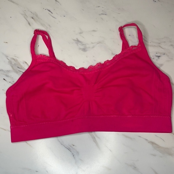 Seamless Bandeau Bra - small (Pink)💰🔥 - Picture 1 of 4